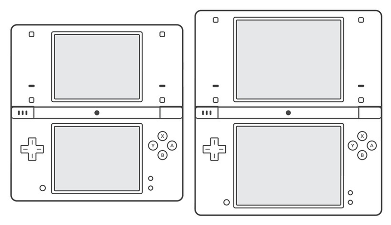 Illustration for article titled What Would The DS Look Like With a Four Inch Screen?